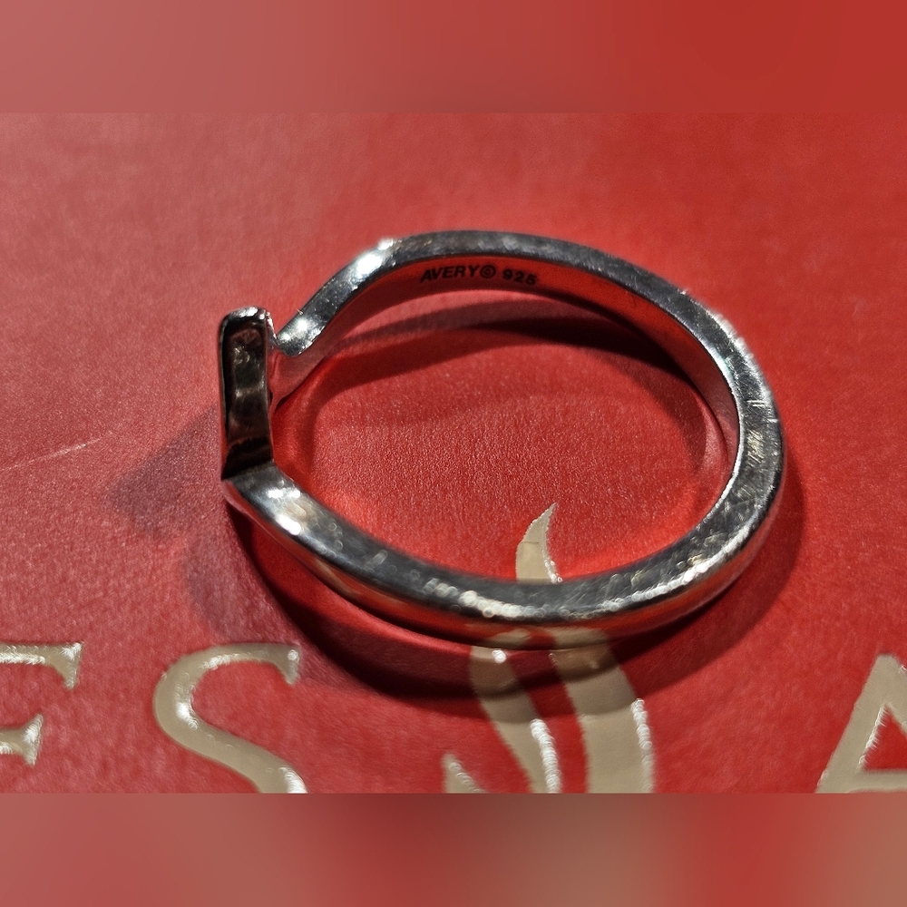 James Avery Sterling Initial Script Ring "S" - image 2